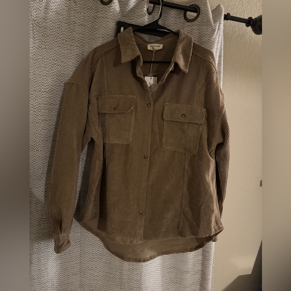 Boutique shacket NWT-large